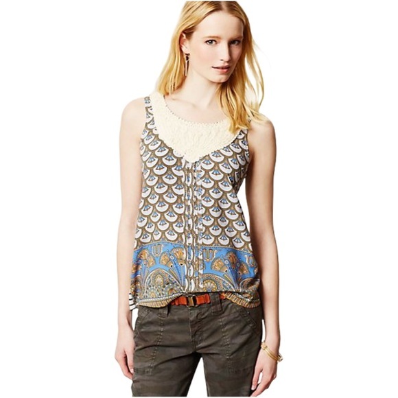 Anthropologie Anthro Tiny Santa Clara Tank - Picture 1 of 7